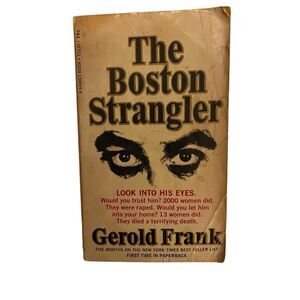 The Boston Strangler With Newspaper Clipping By Gerold Frank Paperback Book Nove